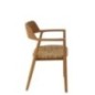 Cadeira Hiro em teca natural 50 x 59 x 77 cm Cadeira Hiro em teca natural 50 x 59 x 77 cm
