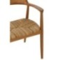 Cadeira Hiro em teca natural 50 x 59 x 77 cm Cadeira Hiro em teca natural 50 x 59 x 77 cm