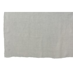 Plaid uni en coton et lin bleu clair 200x150cm
