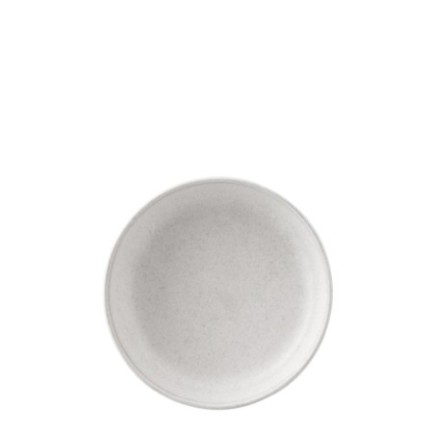 Bol en grès gris et 20x20x5.2 cm