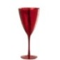 Bicchiere da vino in vetro rosso 9,8 x 7,5 x 23,4 cm Bicchiere da vino in vetro rosso 9,8 x 7,5 x 23,4 cm