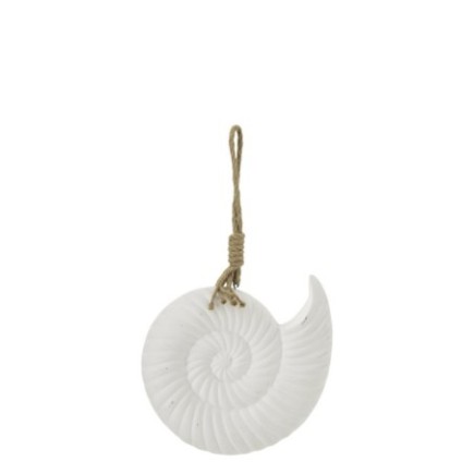 Appendiabiti in legno bianco 22x5,5x35 cm