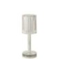 Lampe de table en polystyrène transparent 24,5x8,5 cm Lampe de table en polystyrène transparent 24,5x8,5 cm