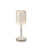Lampe de table en polystyrène transparent 24,5x8,5 cm Lampe de table en polystyrène transparent 24,5x8,5 cm
