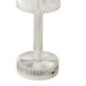 Lampe de table en polystyrène transparent 24,5x8,5 cm Lampe de table en polystyrène transparent 24,5x8,5 cm