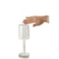 Lampe de table en polystyrène transparent 24,5x8,5 cm Lampe de table en polystyrène transparent 24,5x8,5 cm