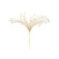 Ramo decorativo in ferro dorato 3x60x3 cm Ramo decorativo in ferro dorato 3x60x3 cm