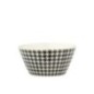 Bol en porcelaine blanc et noir 13,9x10,3x7,6 cm Bol en porcelaine blanc et noir 13,9x10,3x7,6 cm