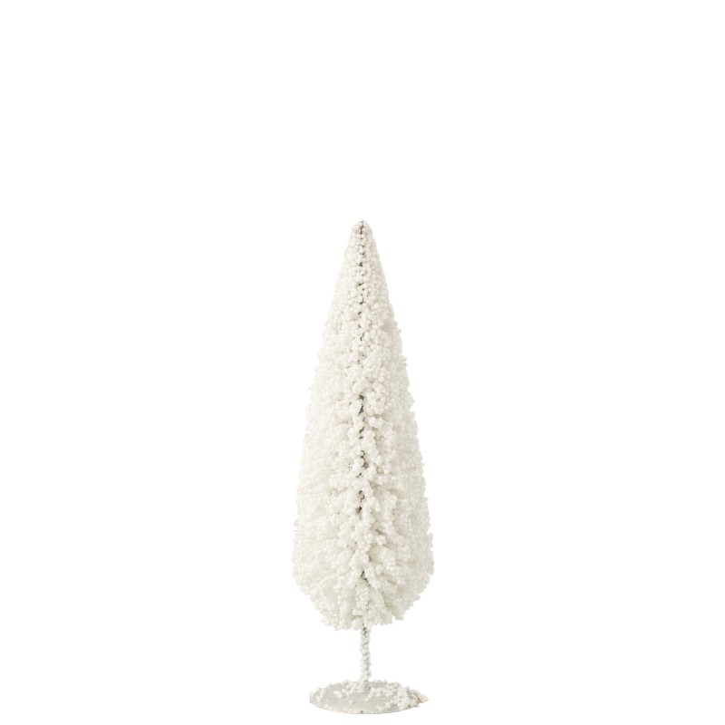 Árbol de Navidad de PET blanco, 38 x 10 x 10 cm Árbol de Navidad de PET blanco, 38 x 10 x 10 cm