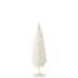 Albero di Natale in PET bianco 38x10x10 cm Albero di Natale in PET bianco 38x10x10 cm