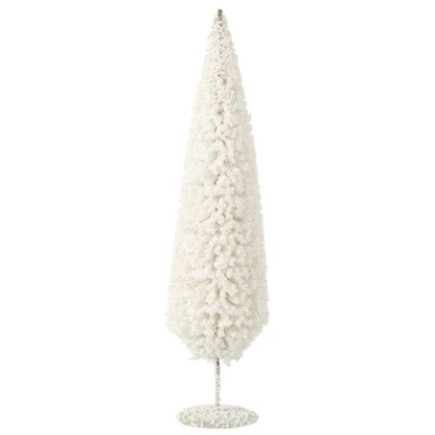 Albero di Natale in eucalipto e latta 54x14x14 cm