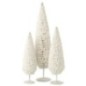 Arbre de Noël en eucalyptus et fer blanc 54x14x14 cm Arbre de Noël en eucalyptus et fer blanc 54x14x14 cm