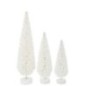 Arbre de Noël en eucalyptus et fer blanc 54x14x14 cm Arbre de Noël en eucalyptus et fer blanc 54x14x14 cm