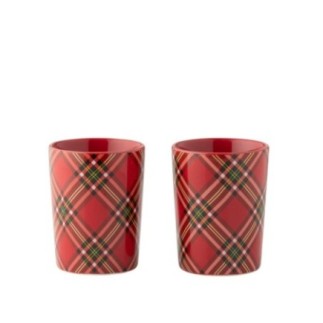 Tasse en céramique rouge 7,5x9,8x16 cm