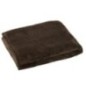 Plaid en polyester brun et 170x130 cm Plaid en polyester brun et 170x130 cm