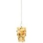 Abajur em PVC dourado 30 x 60 x 30 cm Abajur em PVC dourado 30 x 60 x 30 cm
