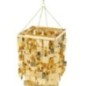 Paralume in PVC dorato 30x60x30 cm Paralume in PVC dorato 30x60x30 cm