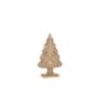 Sapin en résine beige 13x5,5x21,5 cm Sapin en résine beige 13x5,5x21,5 cm