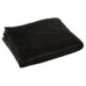 Coperta in poliestere nera 170x130 cm Coperta in poliestere nera 170x130 cm