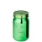Vela perfumada em vidro verde, 8 x 13 x 8 cm Vela perfumada em vidro verde, 8 x 13 x 8 cm