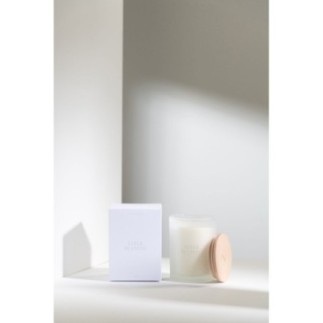 Vela de cera blanca de 8,5 x 12,5 x 8,5 cm
