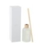 Difusor con varillas de cristal blanco, 9,5 x 9,5 x 35,5 cm Difusor con varillas de cristal blanco, 9,5 x 9,5 x 35,5 cm