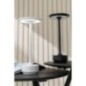 Lámpara de mesa de plástico negro, 12,8 x 27,8 cm Lámpara de mesa de plástico negro, 12,8 x 27,8 cm