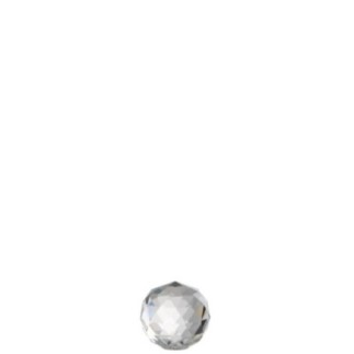 Esferas de cristal transparente para por-papéis, 6 x 6 x 6 cm