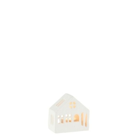Capanne in alluminio bianco 9x5x9 cm