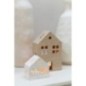 Capanne in alluminio bianco 9x5x9 cm Capanne in alluminio bianco 9x5x9 cm