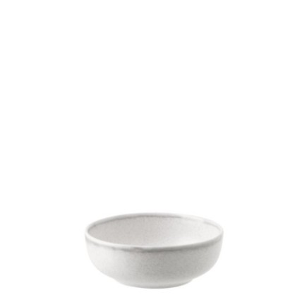Bol en grès gris clair 16,5x6 cm