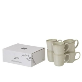Tazza in gres verde 9x10,4x9 cm