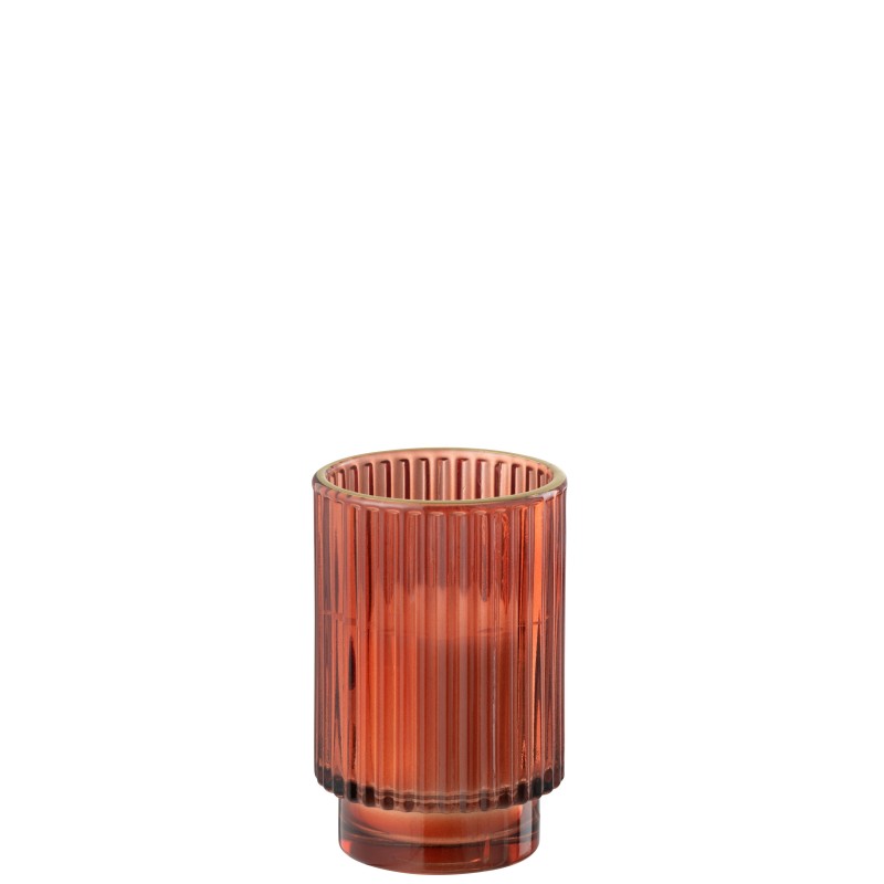 Vela de cera vermelha 13 x 8,5 x 8,5 cm Vela de cera vermelha 13 x 8,5 x 8,5 cm