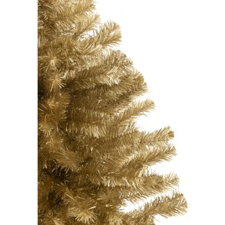 Sapin en PVC doré 71x71x90 cm