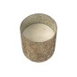 Candela profumata 120H in portacandele in vetro bronzo 20x20x25 cm Candela profumata 120H in portacandele in vetro bronzo 20x20x25 cm