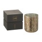 Candela profumata 120H in portacandele in vetro bronzo 20x20x25 cm Candela profumata 120H in portacandele in vetro bronzo 20x20x25 cm