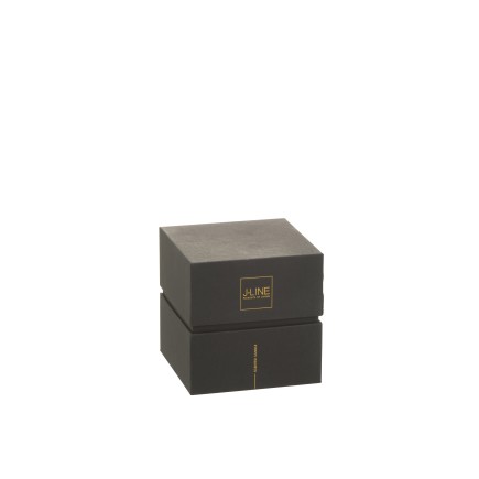 Candela profumata 40h in vaso di vetro Bronzo 9x9x10 cm