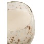 Bougie parfumée 120H dans pot en verre multicouleur 15x15x22.5 cm Bougie parfumée 120H dans pot en verre multicouleur 15x15x22.5 cm