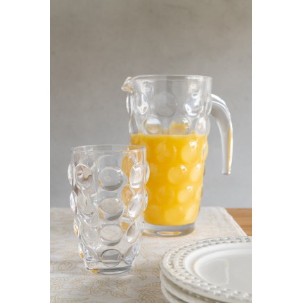 Verre à limonade transparent 9x9x14 cm