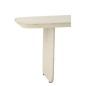 Panchina in legno di acacia bianco 190x40x45 cm