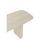 Panchina in legno di acacia bianco 190x40x45 cm