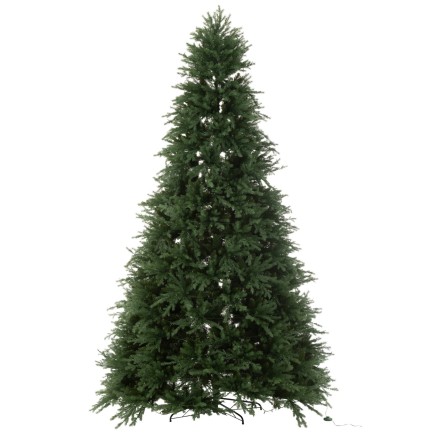 Sapin de Noël artificiel avec 4000 led en métal vert H.325 cm