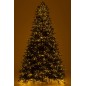 Sapin de Noël artificiel avec 4000 led en métal vert H.325 cm Sapin de Noël artificiel avec 4000 led en métal vert H.325 cm