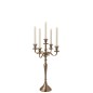Candelabro em alumínio rosa dourado 35,5 x 35,5 x 63 cm Candelabro em alumínio rosa dourado 35,5 x 35,5 x 63 cm