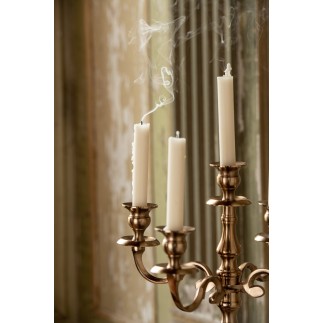 Chandelier en aluminiun rose doré 35.5x35.5x63 cm