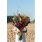 Bouquet de fleurs en plastique orange 12x8x27 cm Bouquet de fleurs en plastique orange 12x8x27 cm