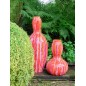 Vase en céramique multicouleur 35x35x85 cm Vase en céramique multicouleur 35x35x85 cm