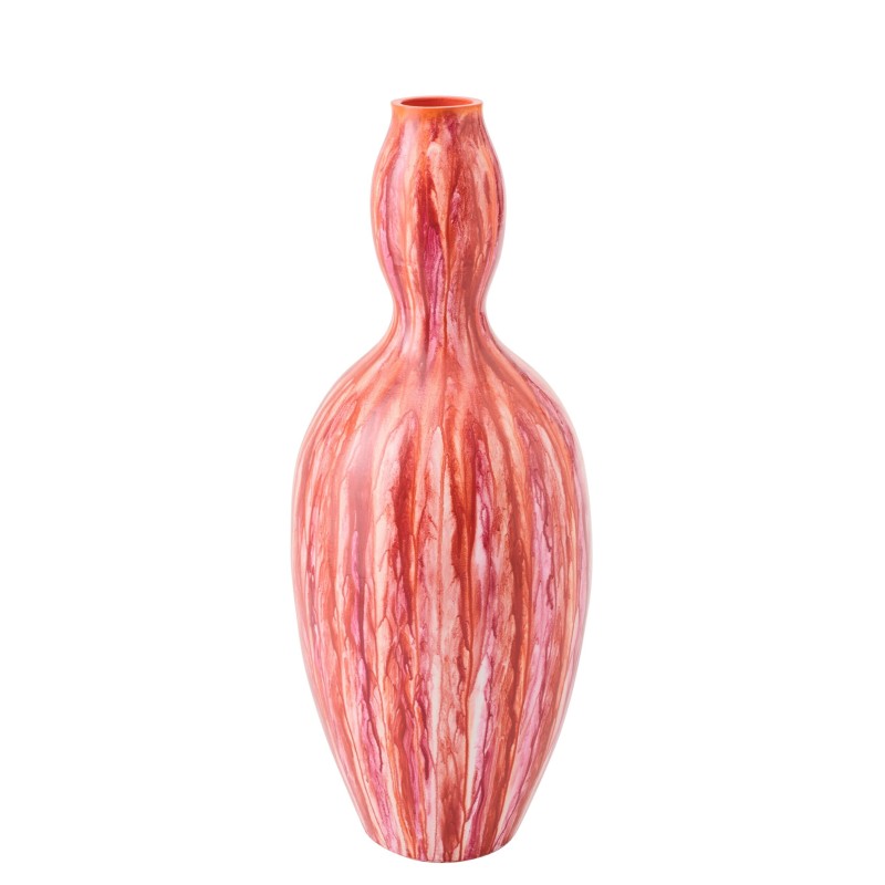 Vase en céramique multicouleur 35x35x85 cm Vase en céramique multicouleur 35x35x85 cm