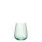 Vaso de cristal verde de 8,7 x 11,5 cm Vaso de cristal verde de 8,7 x 11,5 cm