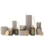 Difusor de vidro castanho 9,5 x 9,5 x 35,5 cm Difusor de vidro castanho 9,5 x 9,5 x 35,5 cm